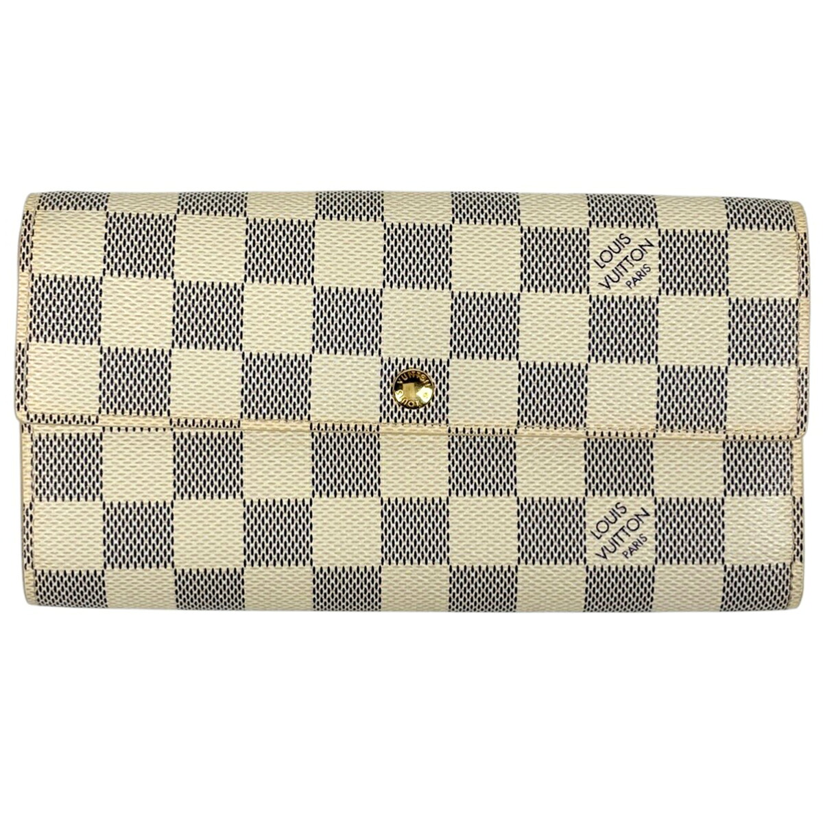 ルイ・ヴィトン Louis Vuitton ポルトフォイユ サラ 長財布 ダミエアズール ホワイト N61735 レディース 【中古】 23,944円