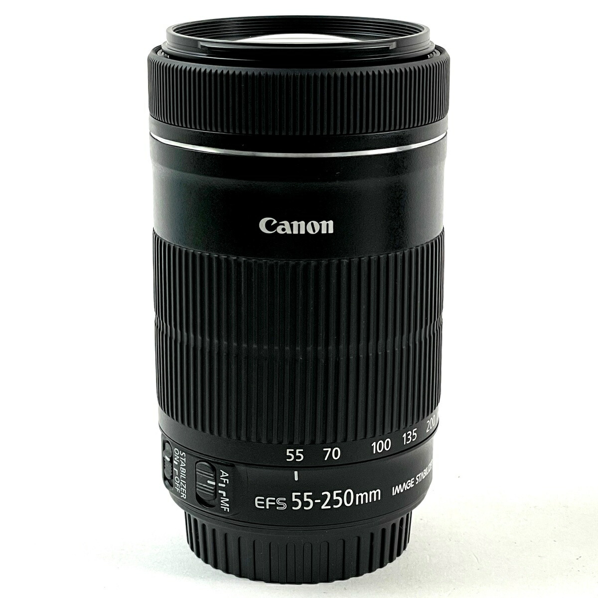 キヤノン Canon EF-S 55-250mm F4-5.6 IS STM 一眼カメラ用レンズ（オートフォーカス） 【中古】