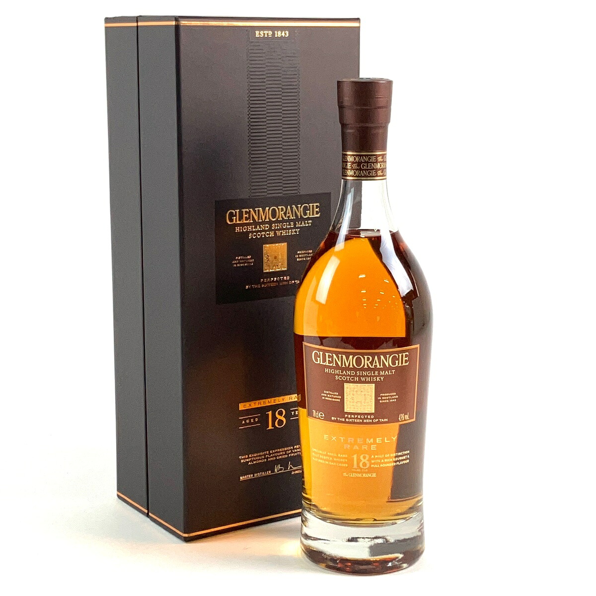 グレンモーレンジ Glenmorangie 18年 エクストリームレア 700ml スコッチウイスキー シングルモルト 【中古】