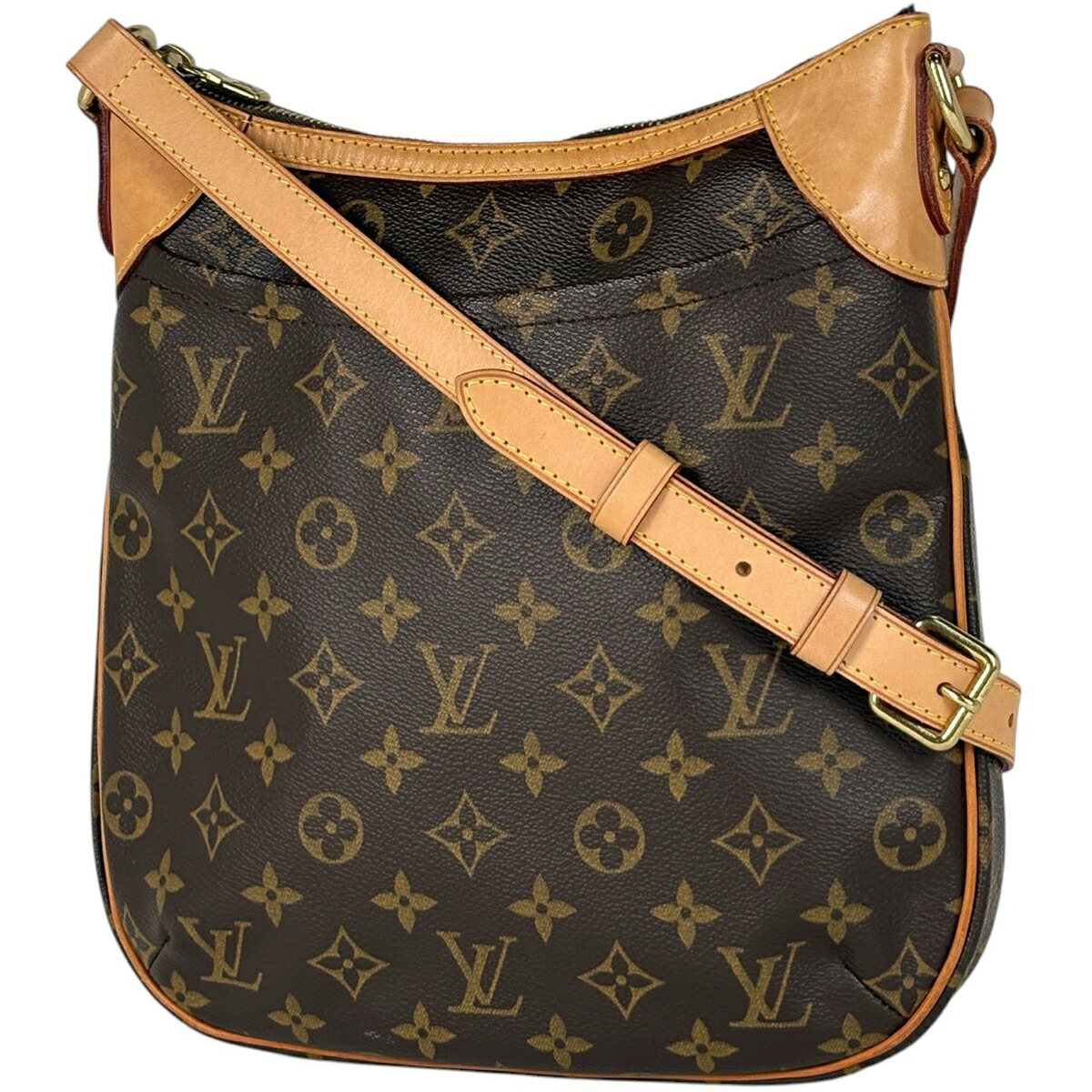 ルイ・ヴィトン Louis Vuitton オデオンPM ショルダーバッグ モノグラム 赤銅色 M56390 レディース 【中古】