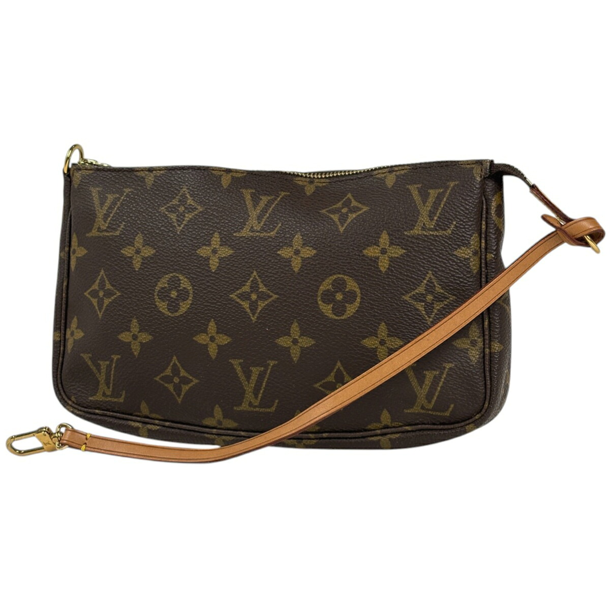 ルイ・ヴィトン Louis Vuitton ポシェット アクセソワール メイク コスメ アクセサリーポーチ モノグラム ブラウン M51980 レディース 【中古】