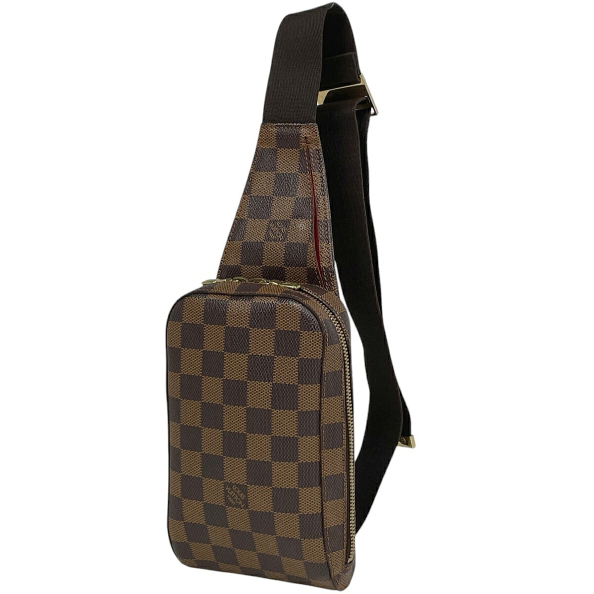ルイ・ヴィトン Louis Vuitton ジェロニモス ウエストバッグ ショルダーバッグ ボディバッグ ダミエ ブラウン N51994 レディース 【中古】