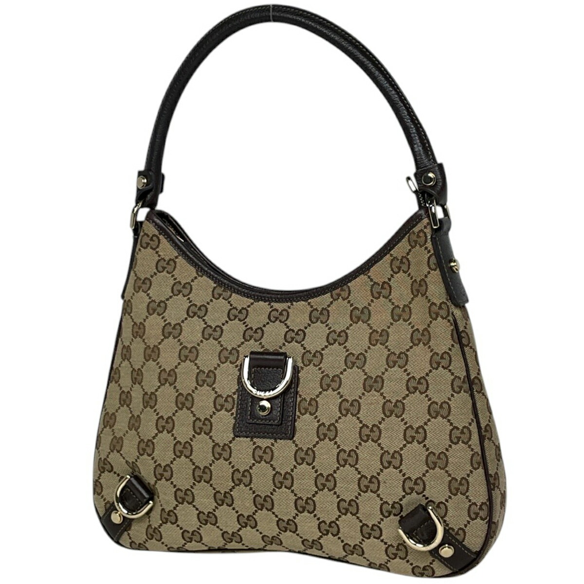 グッチ GUCCI GG柄 ショルダーバッグ アビー ハンドバッグ ショルダーバッグ GGキャンバス ブラウン 130738 レディース 【中古】
