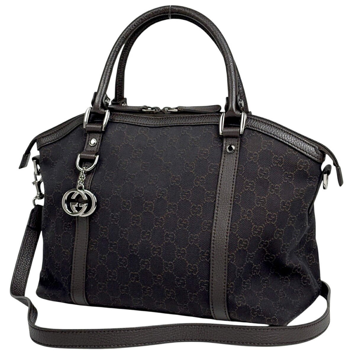 グッチ GUCCI GG柄 トートバッグ 2WAY ショルダーバッグ ハンドバック トートバッグ GG帆布 幽々たる赤銅色 341503 レディース 【中古】 msp29 バッグ・小物・ブランド雑貨-レディースバッグ