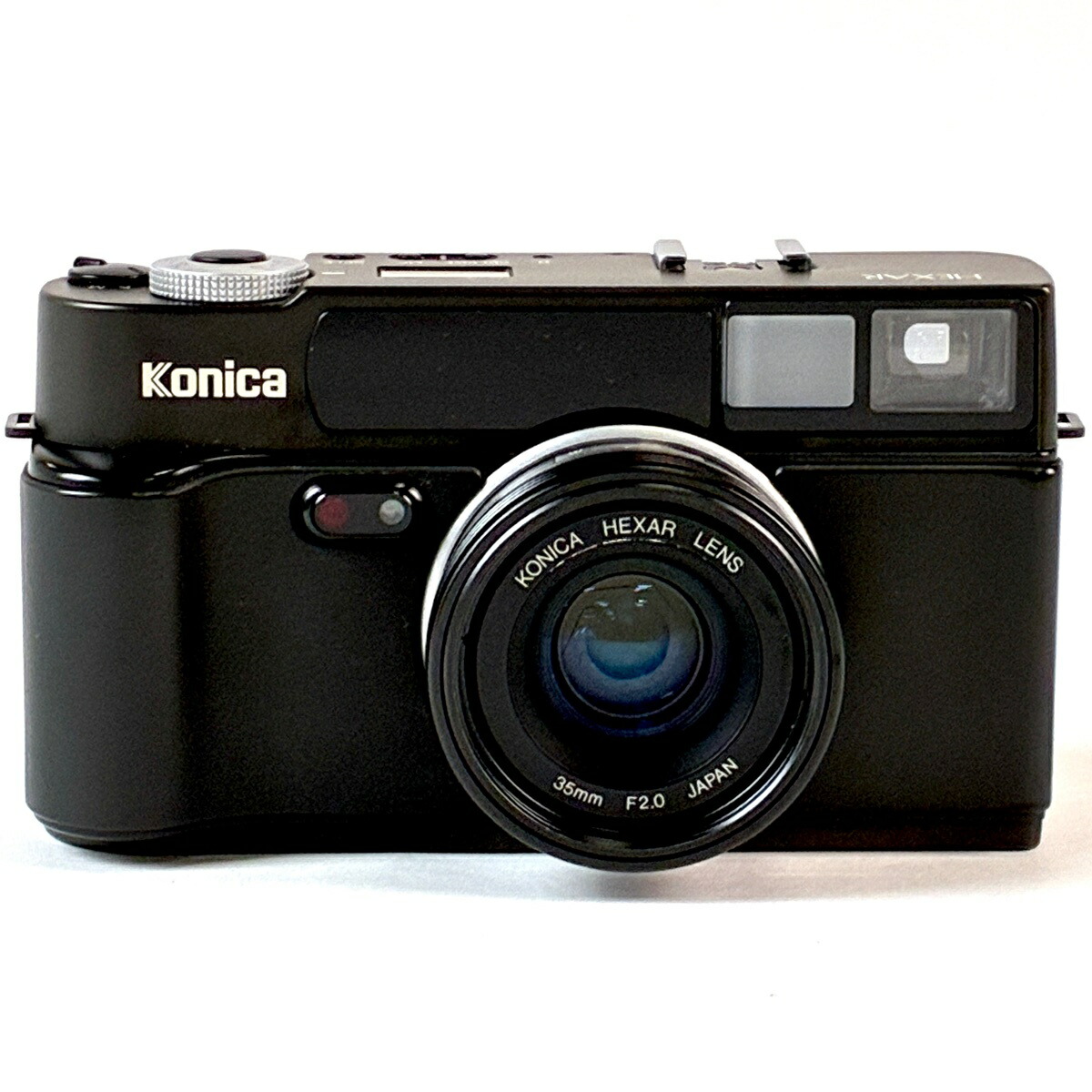コニカ KONICA HEXAR ブラック フィルム コンパクトカメラ 【中古】