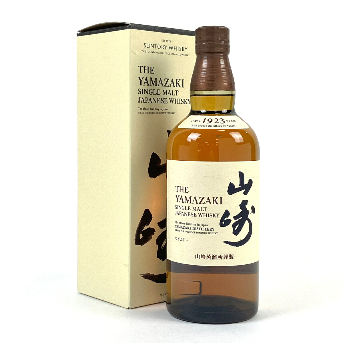 【東京都内限定お届け】 サントリー SUNTORY 山崎 シングルモルト ジャパニーズ 700ml 国産ウイスキー 【中古】 9,720円