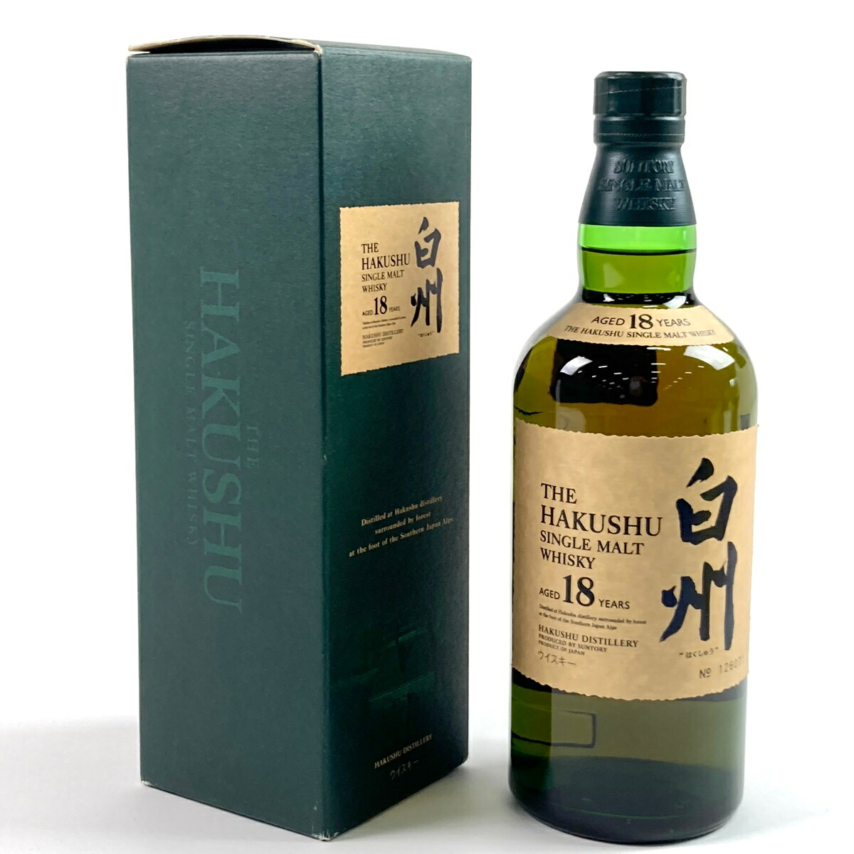 【東京都内限定お届け】 サントリー SUNTORY 白州 18年 700ml 国産ウイスキー 【中古】