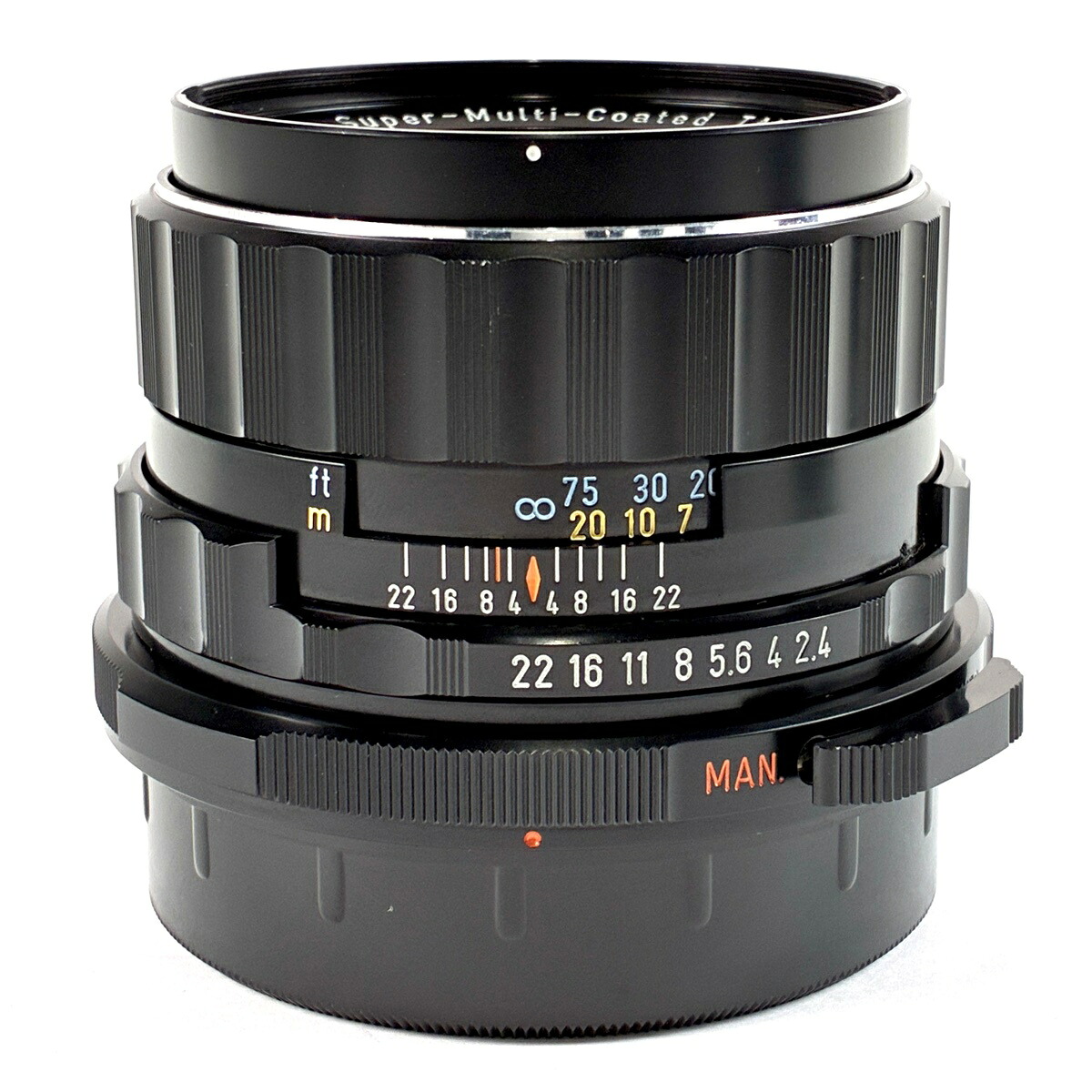ペンタックス PENTAX TAKUMAR 6X7 105mm F2.4 67 バケペン用 中判カメラ用レンズ 【中古】