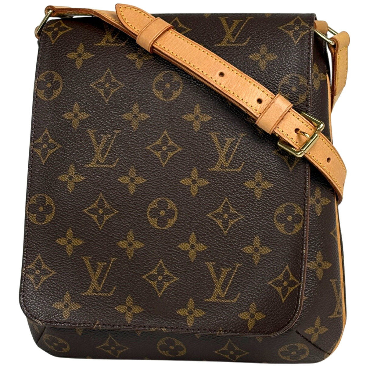 ルイ・ヴィトン Louis Vuitton ミュゼット サルサ ショート 肩掛け ショルダーバッグ モノグラム ブラウン M51258 レディース 【中古】