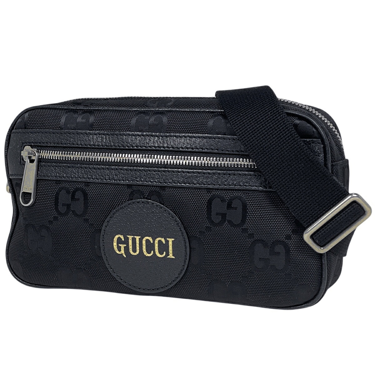 グッチ GUCCI オフ ザ グリッド 胴締め御徒面子 酉の方角御徒面子 上半身御徒面子 ナイロン 黒いこと 631341 レディース 【中古】 msp39