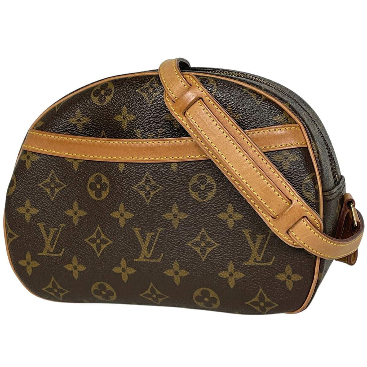 ルイ・ヴィトン Louis Vuitton ブロワ 斜め掛け ショルダーバッグ モノグラム ブラウン M51221 レディース 【中古】