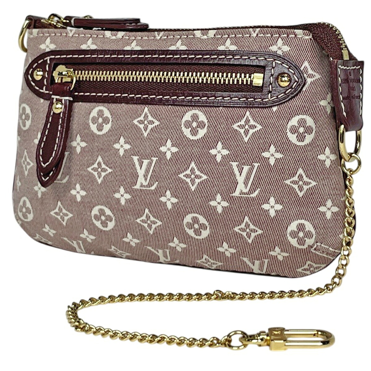 ルイ・ヴィトン Louis Vuitton ミニポシェット アクセソワール 佩び物車寄せ モノグラムイディール セピア色 M62999 レディース 【中古】