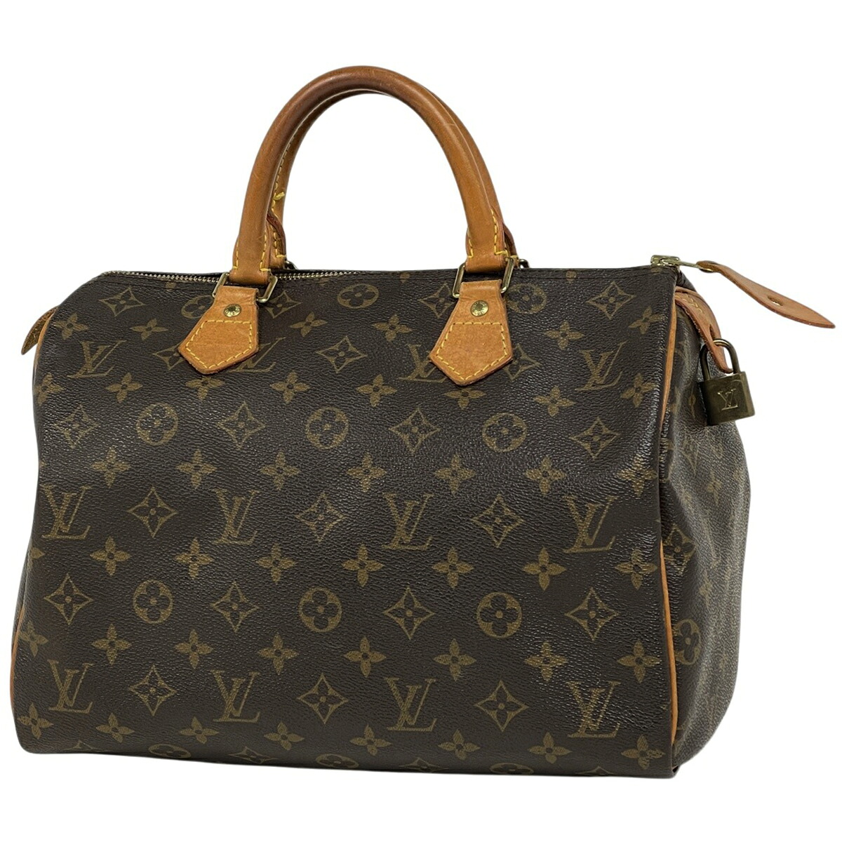 ルイ・ヴィトン Louis Vuitton スピーディ30 ボストンバッグ ハンドバッグ モノグラム ブラウン M41526 レディース 【中古】
