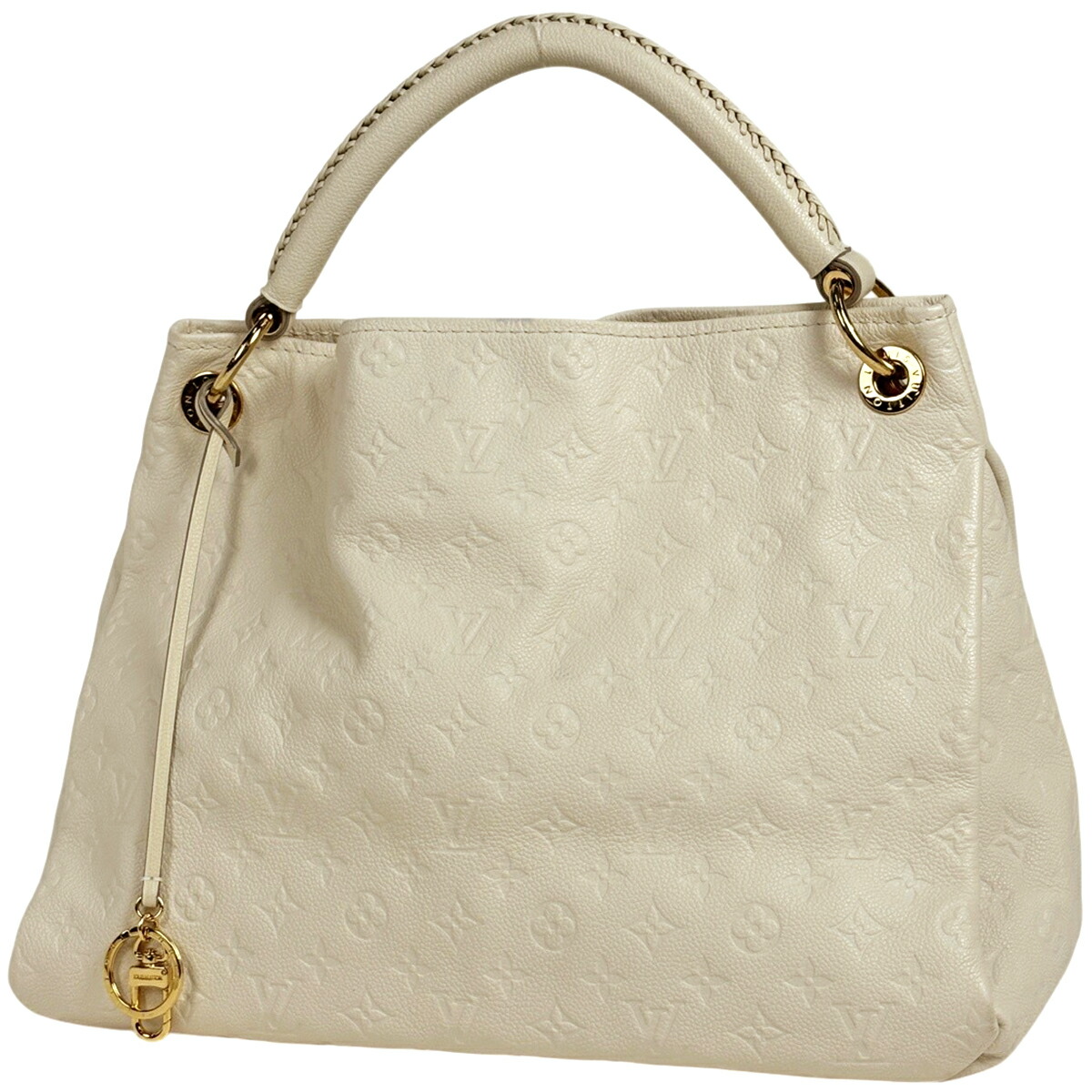 ルイ・ヴィトン Louis Vuitton アーツィMM ショルダーバッグ モノグラムアンプラント ネージュ(象牙色) M93449 レディース 【中古】