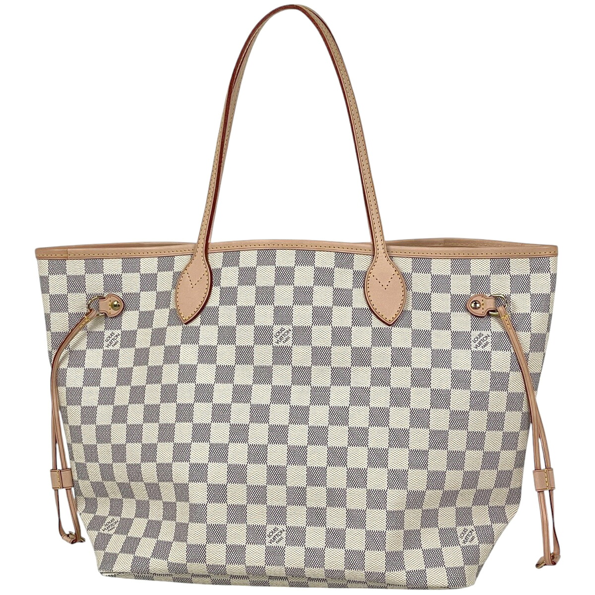ルイ・ヴィトン Louis Vuitton ネヴァーフルMM ショルダーバッグ トートバッグ ダミエアズール ホワイト N51107 レディース 【中古】