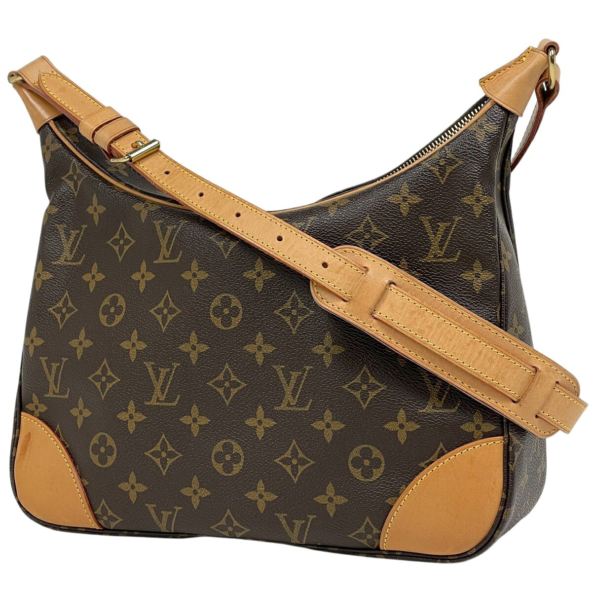 ルイ・ヴィトン Louis Vuitton ブローニュ30 肩掛け ショルダーバッグ モノグラム ブラウン M51265 レディース 【中古】