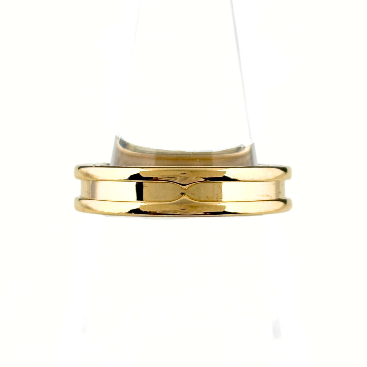 ブルガリ BVLGARI ビー ゼロワン リング YG イエローゴールド 指輪 リング 11号 750 レディース 【中古】
