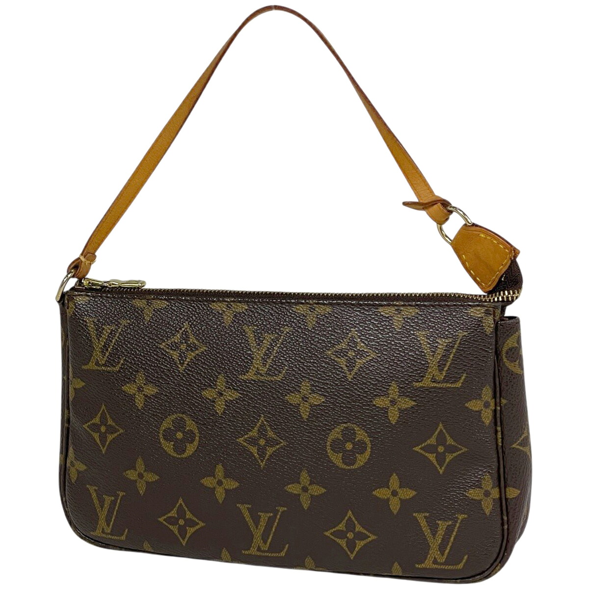 ルイ・ヴィトン Louis Vuitton ポシェット アクセソワール アクセサリーポーチ モノグラム ブラウン M51980 レディース 【中古】