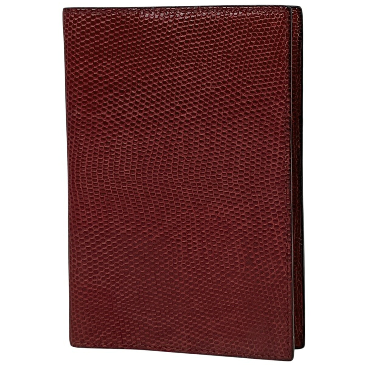 エルメス HERMES アジェンダ GM 手帳 リザード ルージュモワイヤン レディース 【中古】