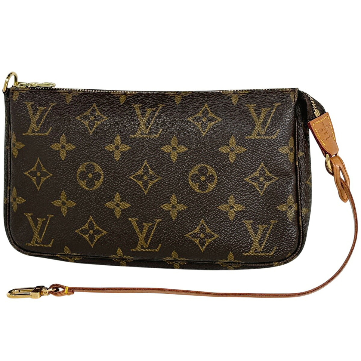ルイ・ヴィトン Louis Vuitton ポシェット アクセソワール メイク コスメ モノグラム 赤銅色 M51980 レディース 【中古】