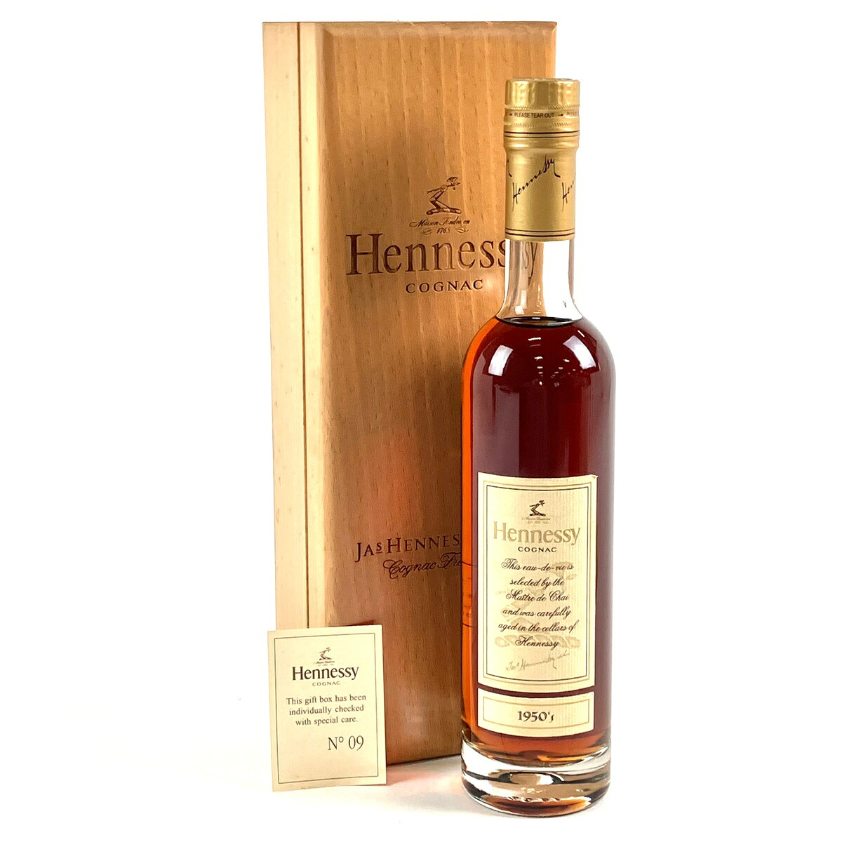ヘネシー Hennessy 1950 350ml ブランデー コニャック 【中古】