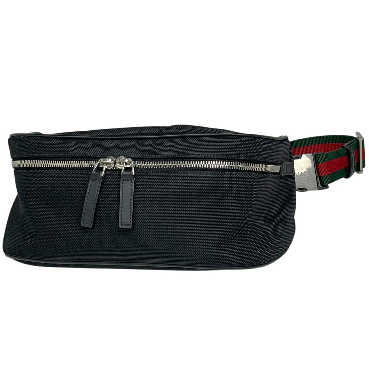 グッチ GUCCI シェリー酒生産ライン 酉の方角御徒面子 上半身御徒面子 ナイロン 黒いこと 630920 レディース 【中古】