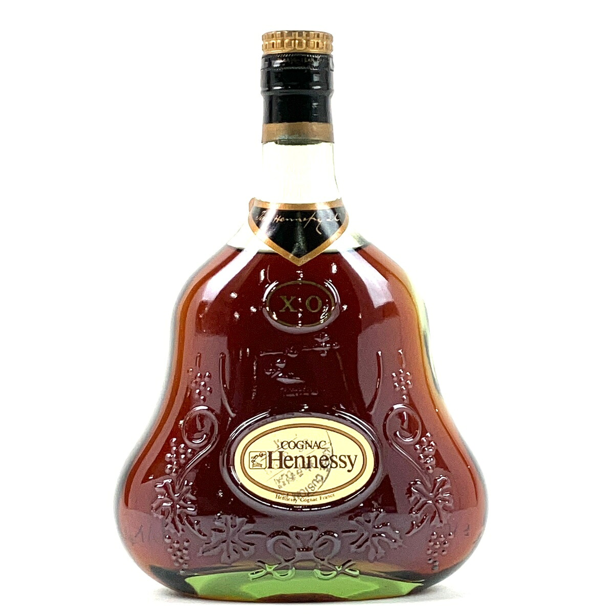 ヘネシー Hennessy XO 金キャップ グリーンボトル 700ml ブランデー コニャック 【中古】