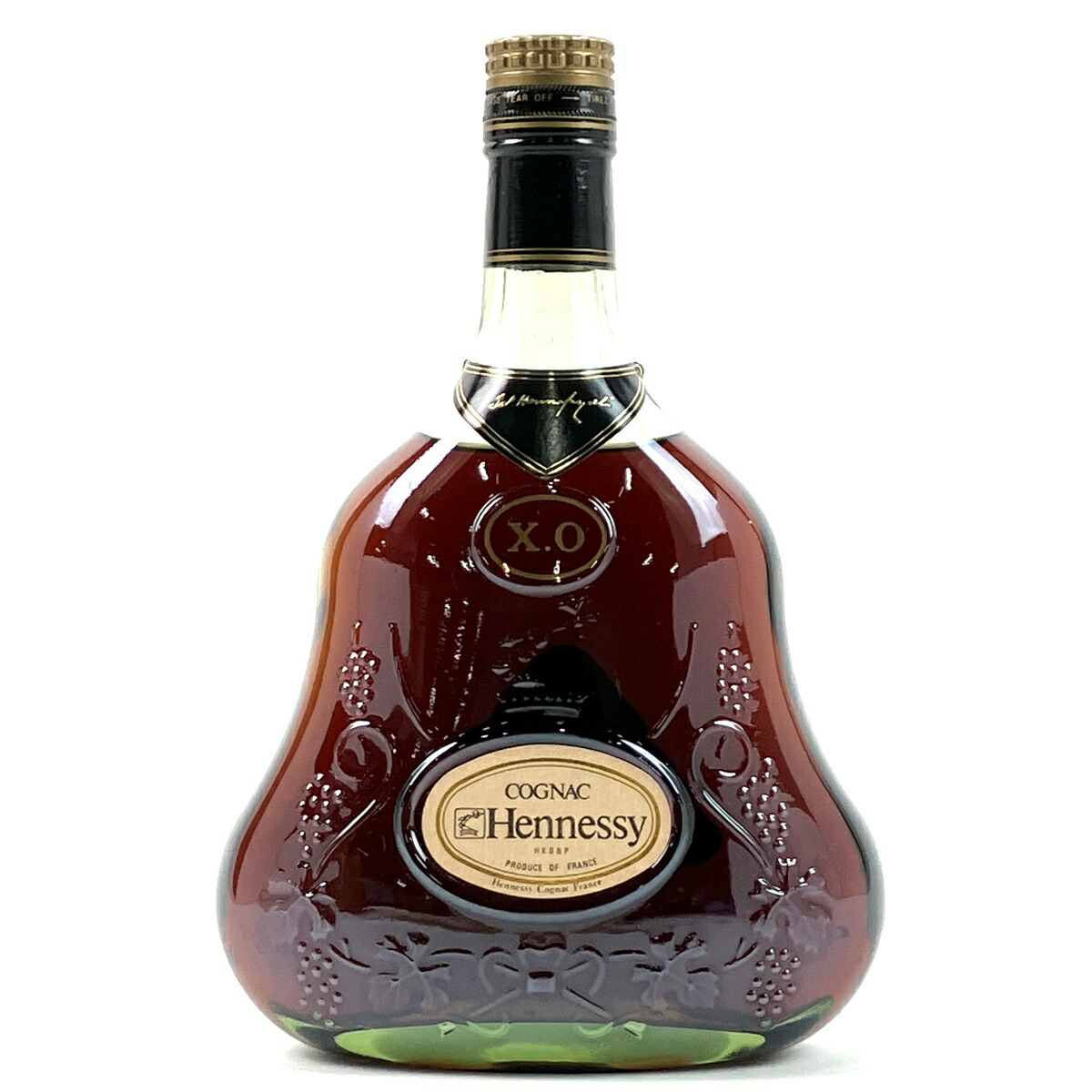 ヘネシー Hennessy XO 金キャップ グリーンボトル 700ml ブランデー コニャック 【中古】