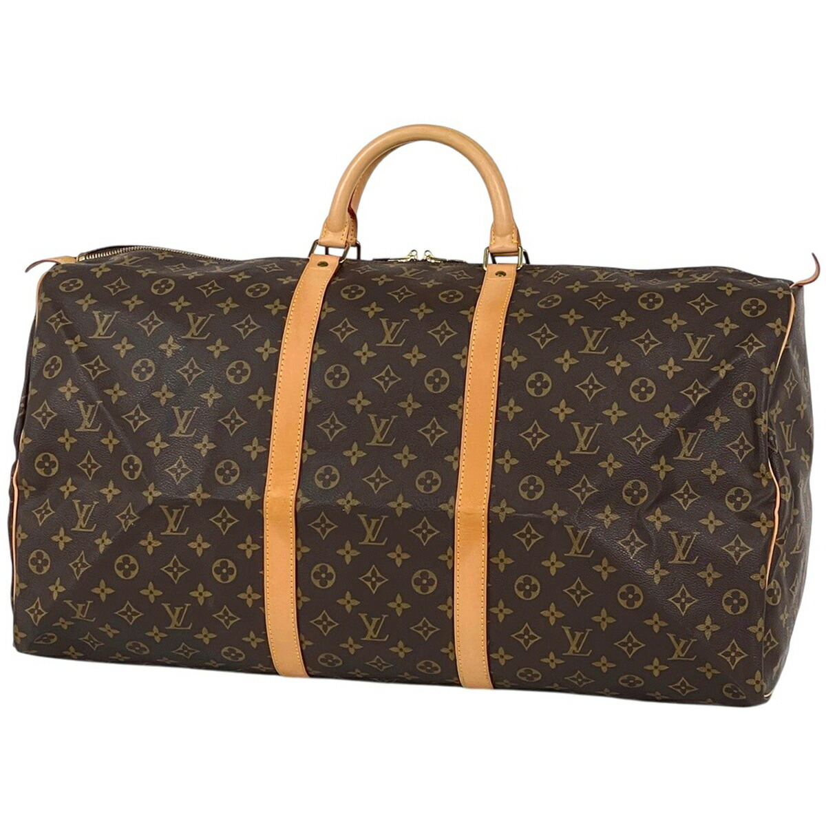 ルイ・ヴィトン Louis Vuitton キーポル60 ボストンバッグ モノグラム 赤銅色 M41422 レディース 【中古】 msp29