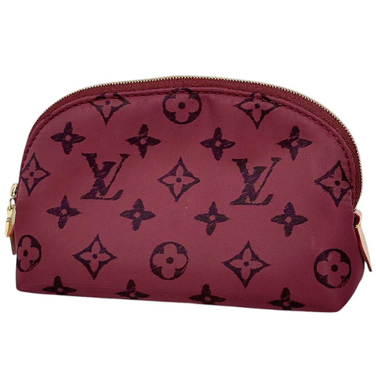 ルイ・ヴィトン Louis Vuitton ポシェット コスメティックPM グレースコディントン かざり付ける車寄せ ナイロン 赤いこと M25757 レディース 【中古】