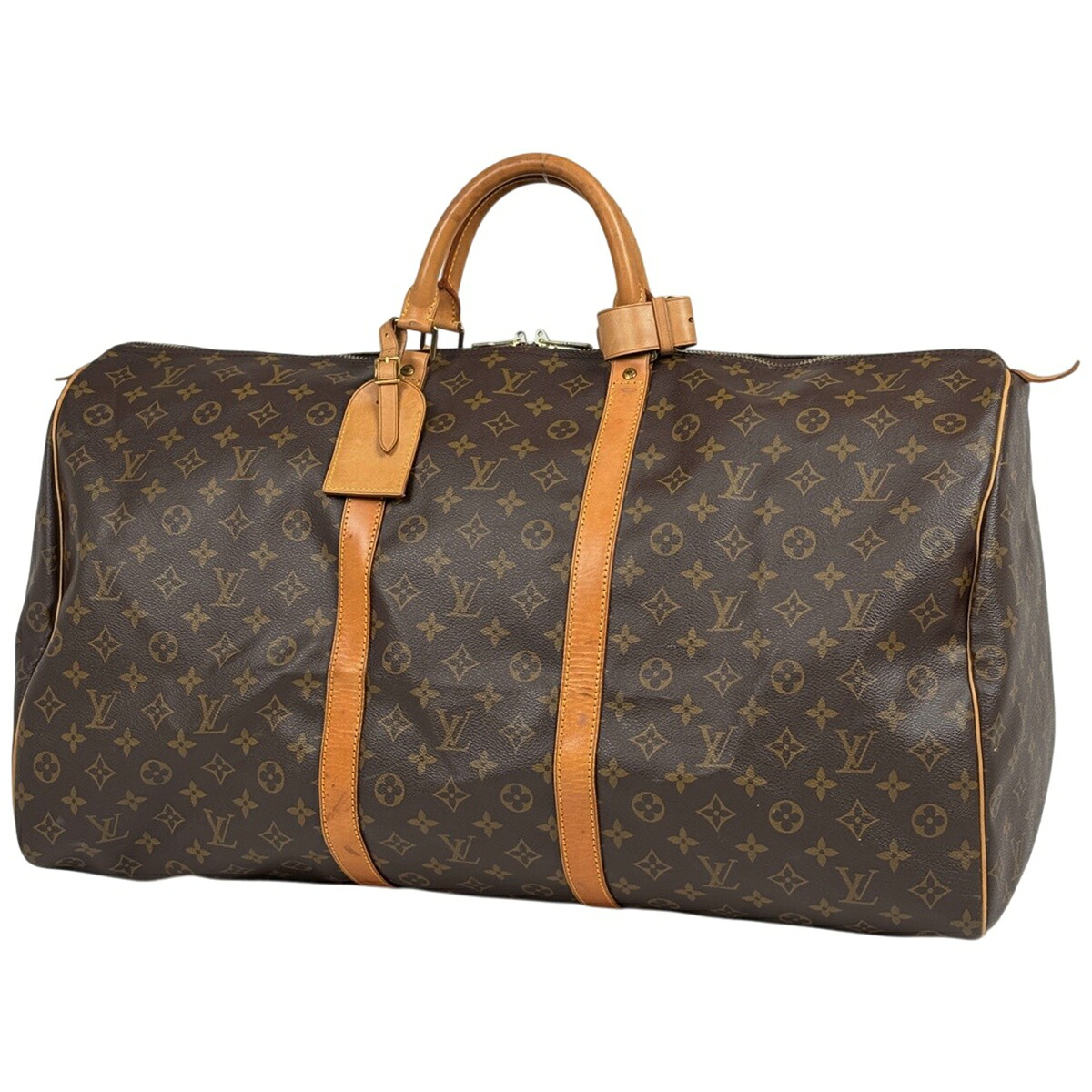 ルイ・ヴィトン Louis Vuitton キーポル60 ボストンバッグ モノグラム 赤銅色 M41422 レディース 【中古】