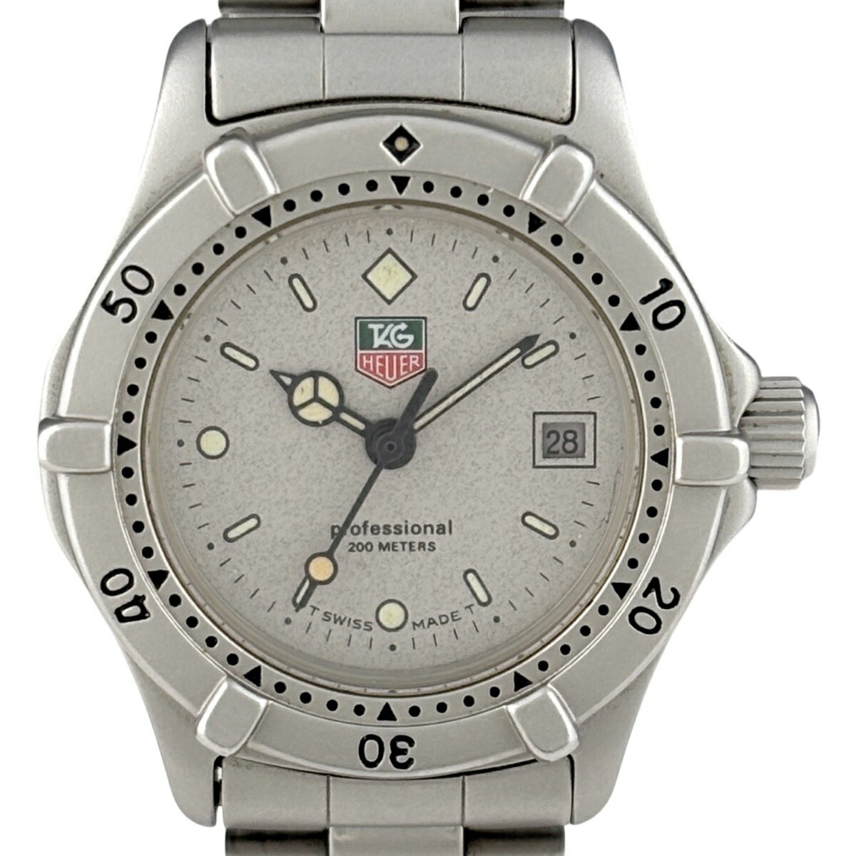 タグホイヤー TAG HEUER 職業的 200 962.208-2 ウォッチ SS 石英 薄墨色 レディース 【中古】 msp29