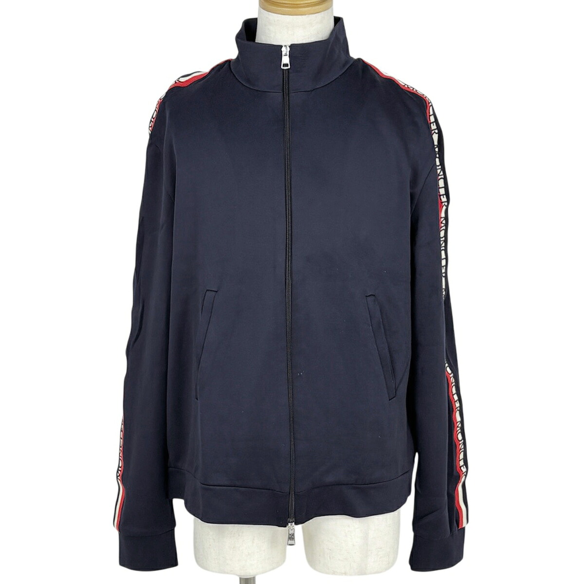 モンク軌跡 MONCLER 貨物自動車背広 上衣 アウター ティーシャツ 米国海軍 メンズ 【中古】 msp29