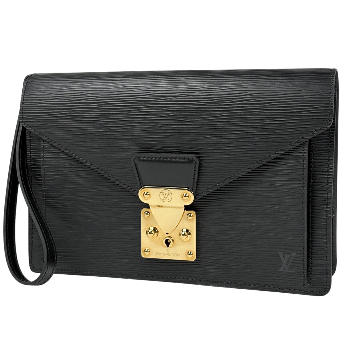 ルイ・ヴィトン Louis Vuitton ポシェット セリエ ドラゴンヌ 2塁手御徒面子 エピ ノワール(黒いこと) M52612 メンズ 【中古】 msp29