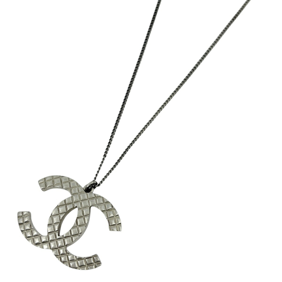 シャネル CHANEL ココマーク ネックレス マトラッセ シルバーメッキ シルバー レディース 【中古】｜バイセル 店
