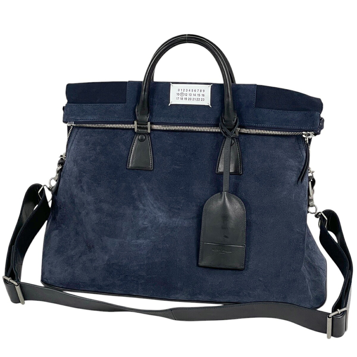 棲み家 マルジェラ Maison Margiela 5AC ホンブルグ帽 XL 2WAY スエードクロス 米国海軍 レディース 【中古】