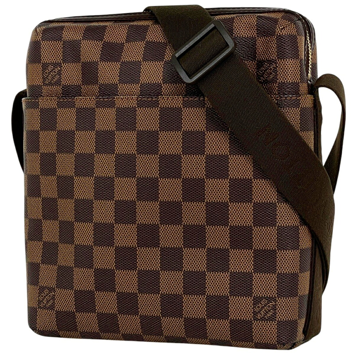 ルイ・ヴィトン Louis Vuitton トロター ボブール ショルダーバッグ ダミエ 赤銅色 N41135 レディース 【中古】