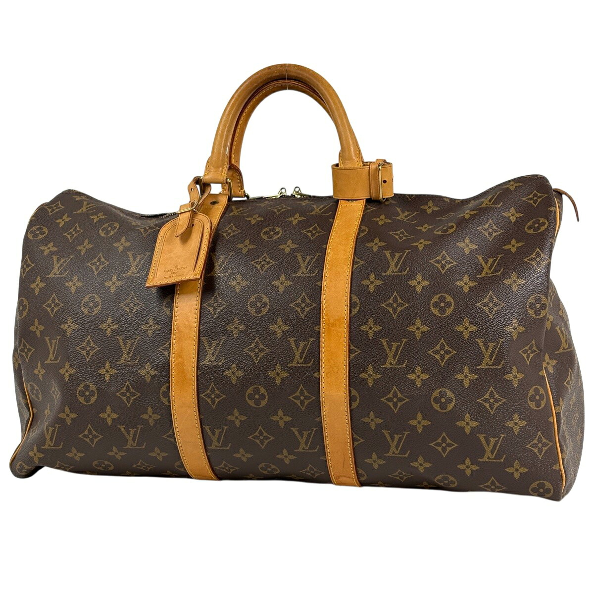 ルイ・ヴィトン Louis Vuitton キーポル50 ボストンバッグ モノグラム 赤銅色 M41426 レディース 【中古】 msp29