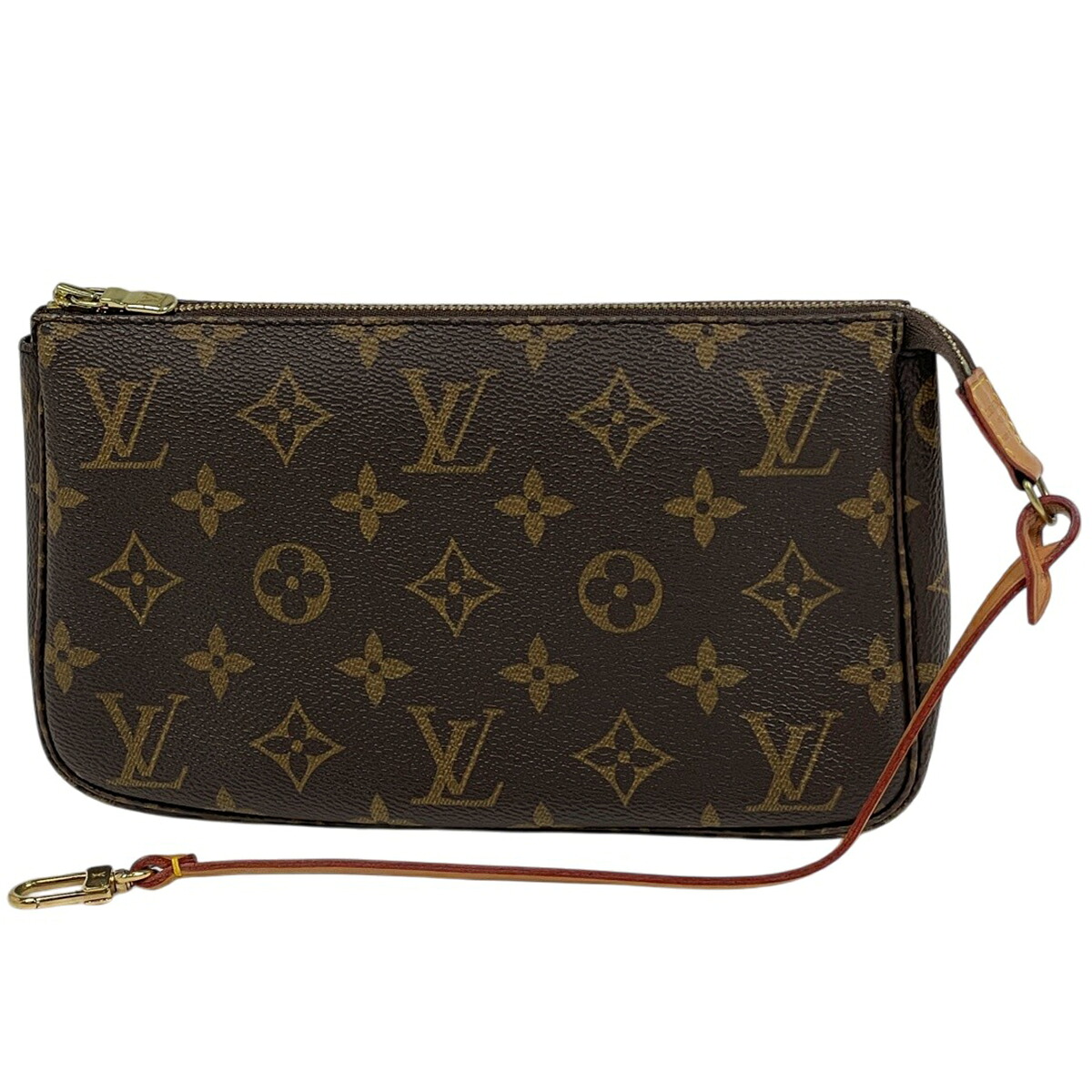 ルイ・ヴィトン Louis Vuitton ポシェット アクセソワール 旧型 アクセサリーポーチ モノグラム ブラウン M51980 レディース 【中古】 msp29｜バイセル 店