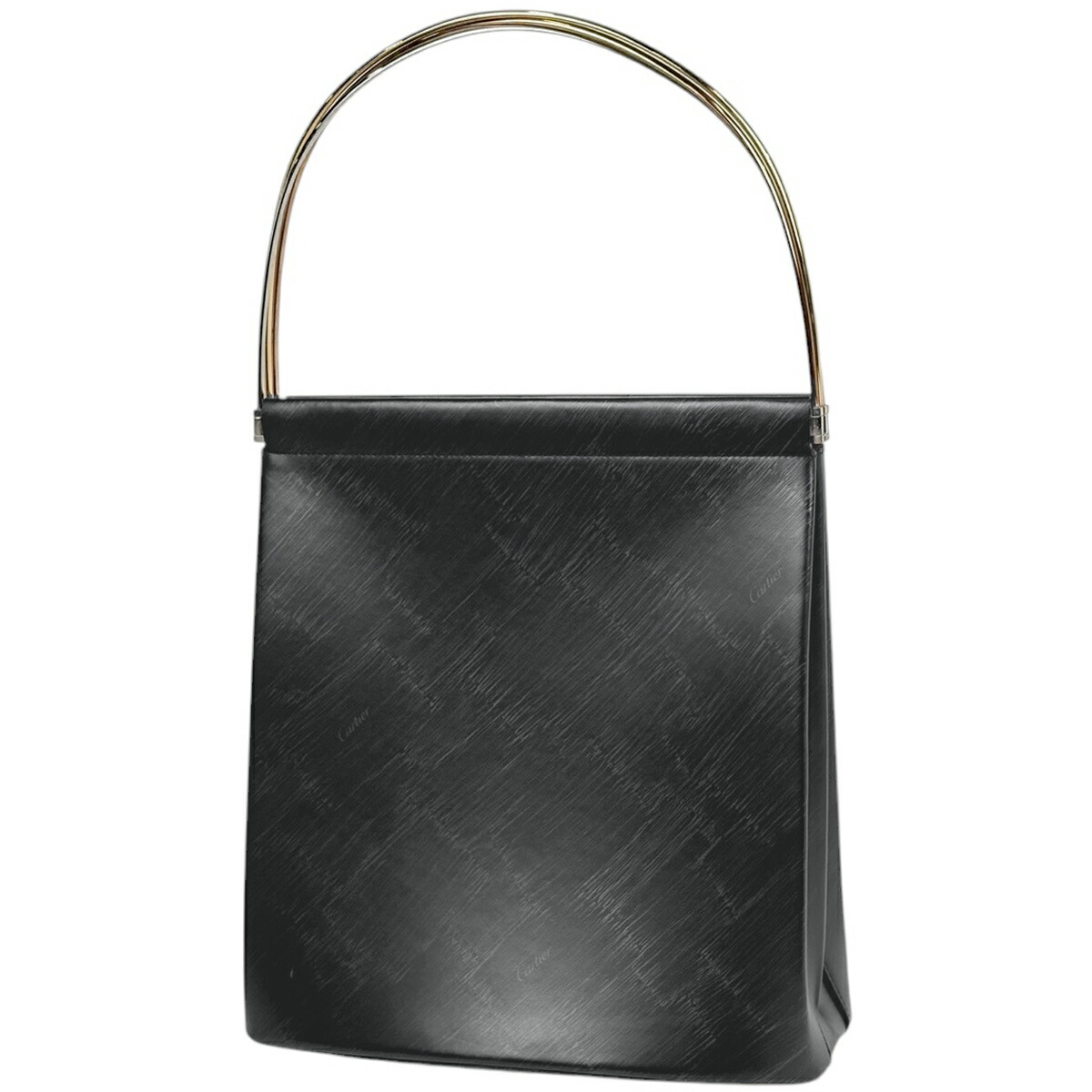 カルティエ CARTIER トリニティ ハンドバッグ レザー ブラック レディース 【中古】 msp29|バイセル 店