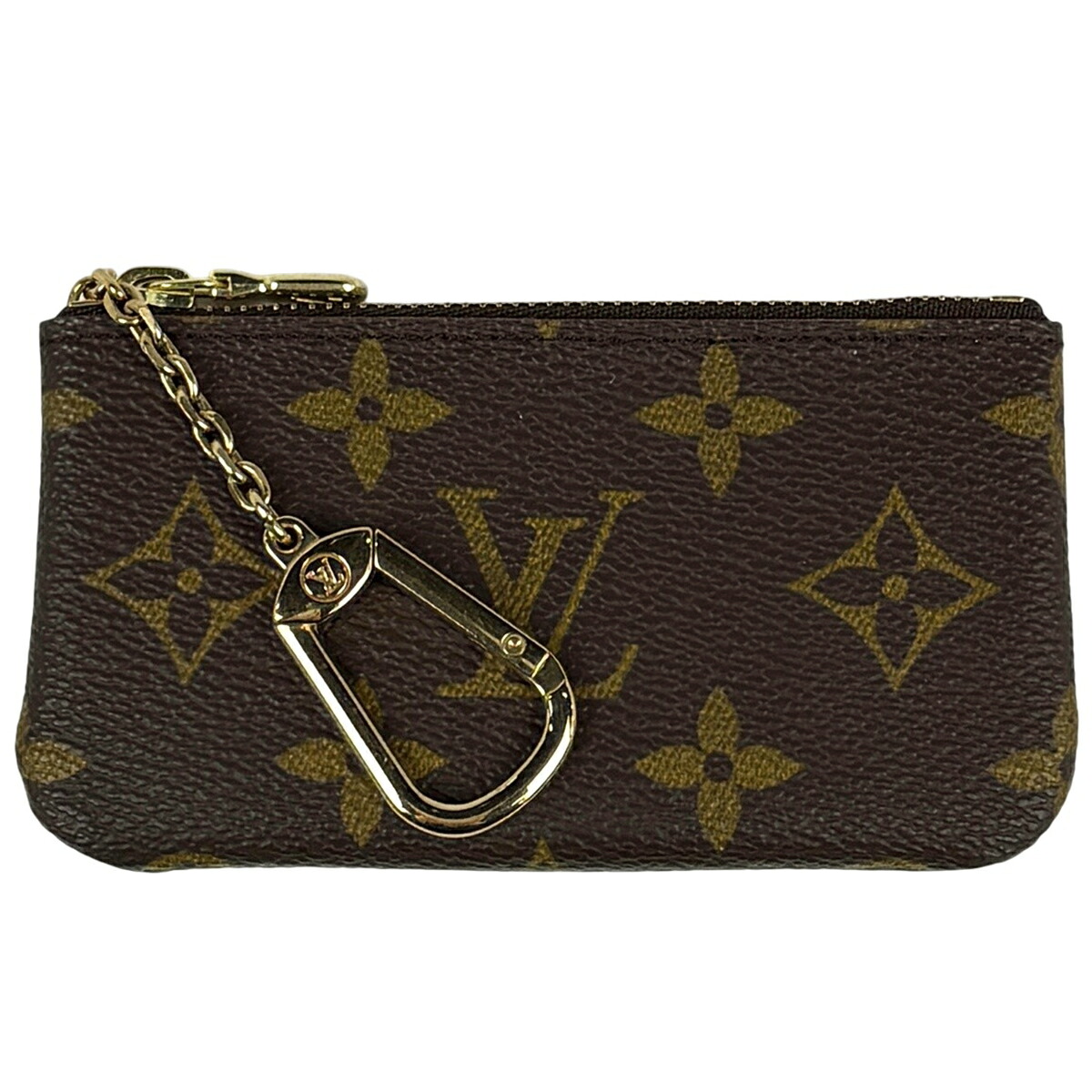 ルイ・ヴィトン Louis Vuitton ポシェット クレ 手当たり輪っか 鋳貨金入れ コインケース モノグラム 赤銅色 M62650 レディース 【中古】