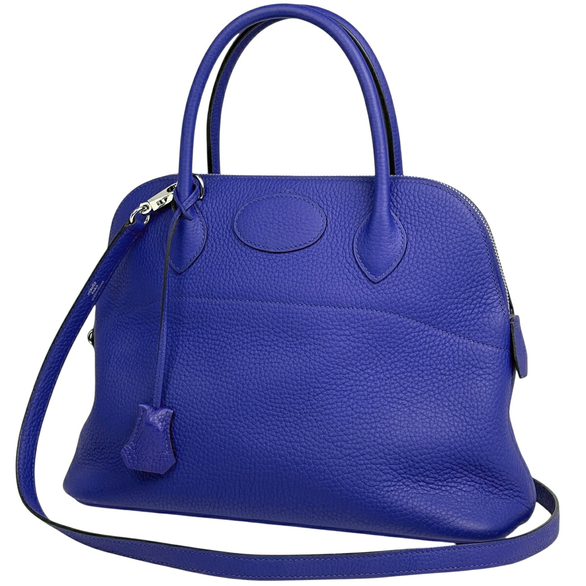 エルメス HERMES ボリード31 2WAY ハンドバック トリヨンクレマンス 青碧エレクトリック A レディース 【中古】