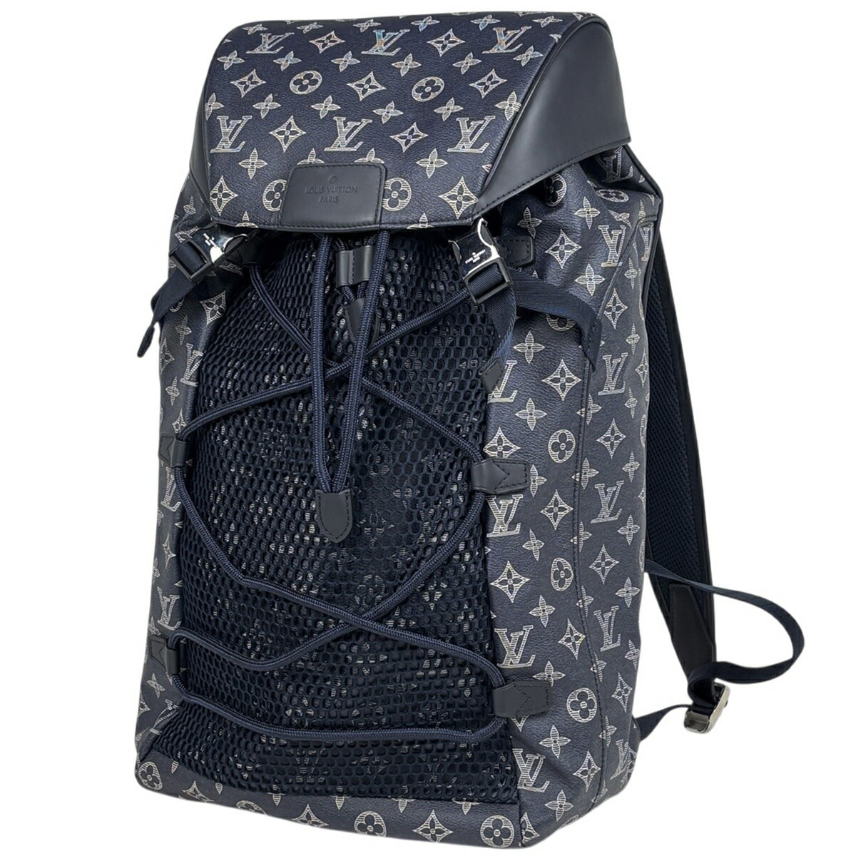 ルイ・ヴィトン Louis Vuitton 山歩き うしろ側容器に並べる モノグラムサバナ チャップマン 背嚢 モノグラム アンクル M43294 メンズ 【中古】