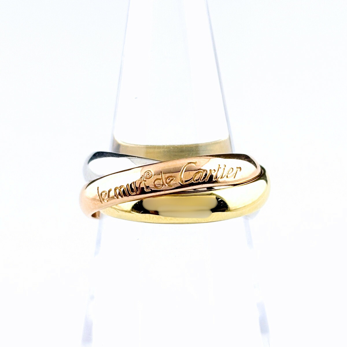 カルティエ CARTIER トリニティ リング YG イエローゴールド 指輪 リング 10.5号 750 レディース 【中古】｜バイセル 店