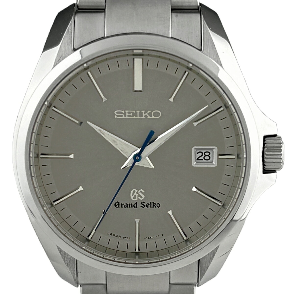【御墨付き】セイコー SEIKO 地べたセイコー 御師匠さん販売店制限事項 SBGX085 9F62-0AG0 ウォッチ SS 石英 しろがね色 メンズ 【中古】