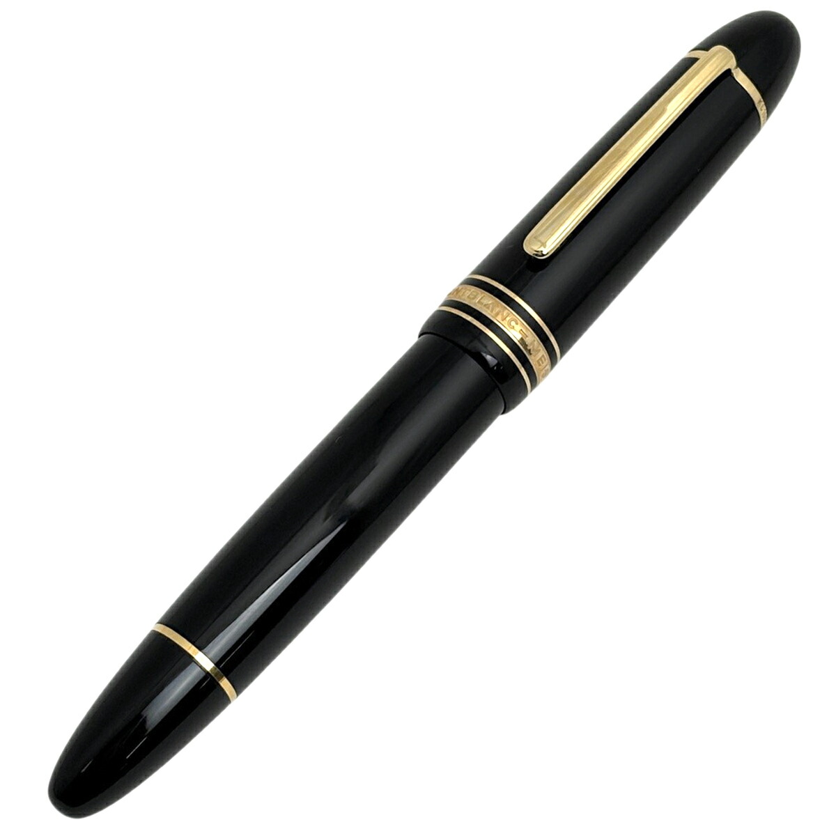 モンブラン MONTBLANC マイスターシュテュック 149 筆 筆 可塑性物質 黒いこと レディース 【中古】