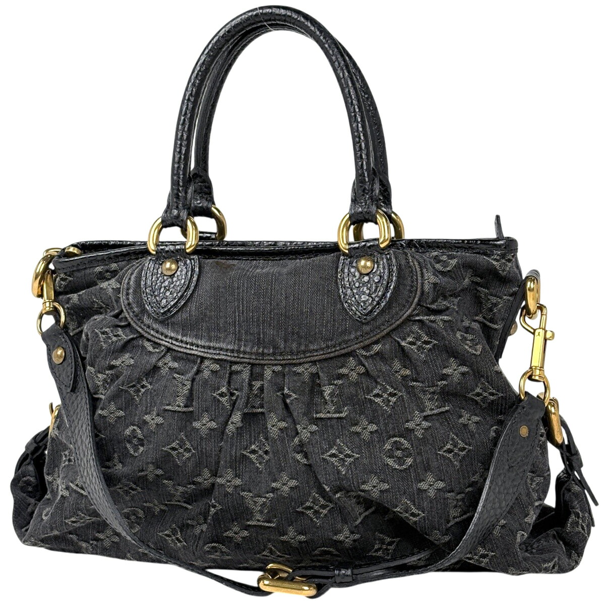 ルイ・ヴィトン Louis Vuitton ネオカビィMM 2WAY ショルダーバック ハンドバック モノグラムジーンズ ノワール(黒いこと) M95351 レディース 【中古】