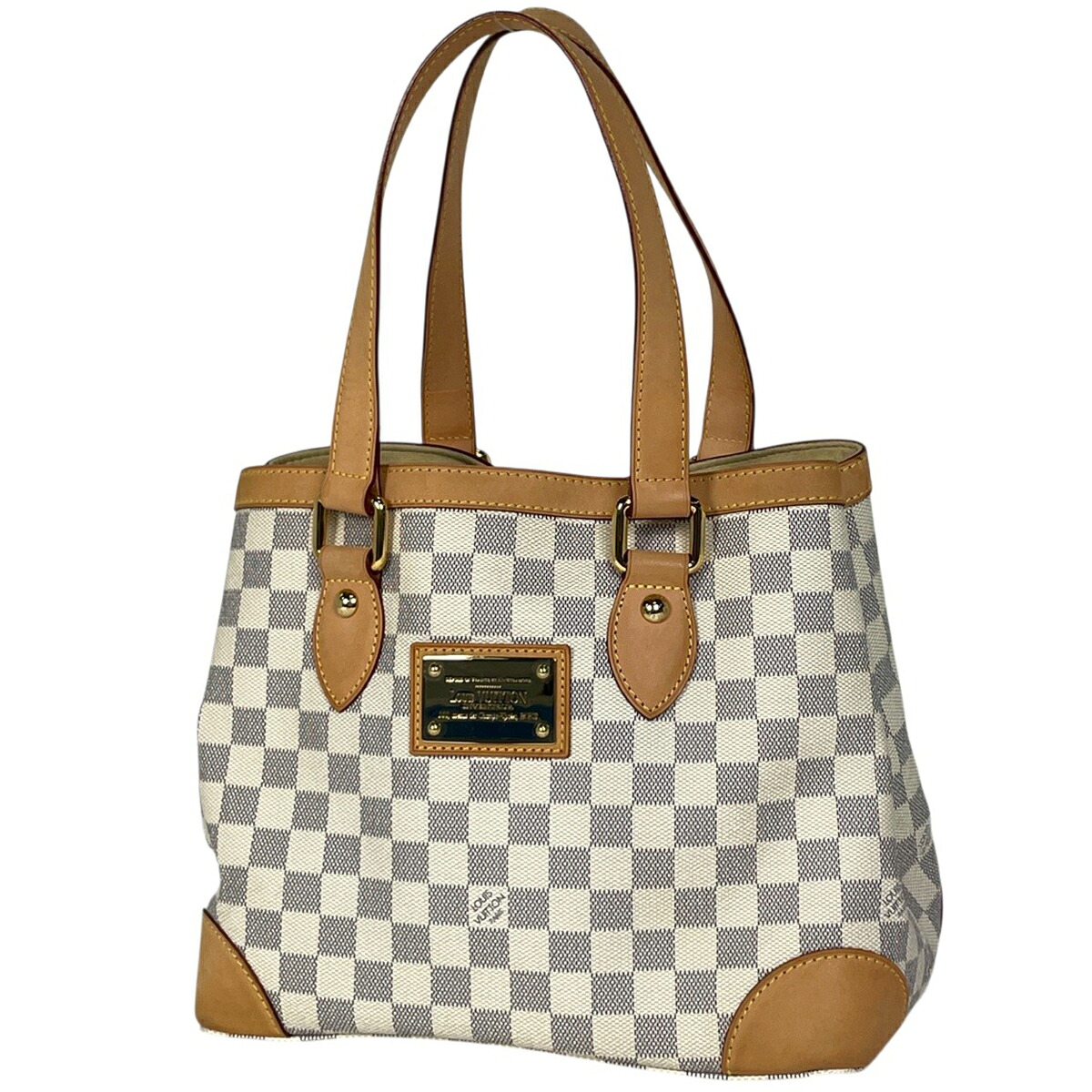 ルイ・ヴィトン Louis Vuitton ハムステッドPM 肩かけ ハンドバック ハンドバック ダミエアズール 白いこと N51207 レディース 【中古】