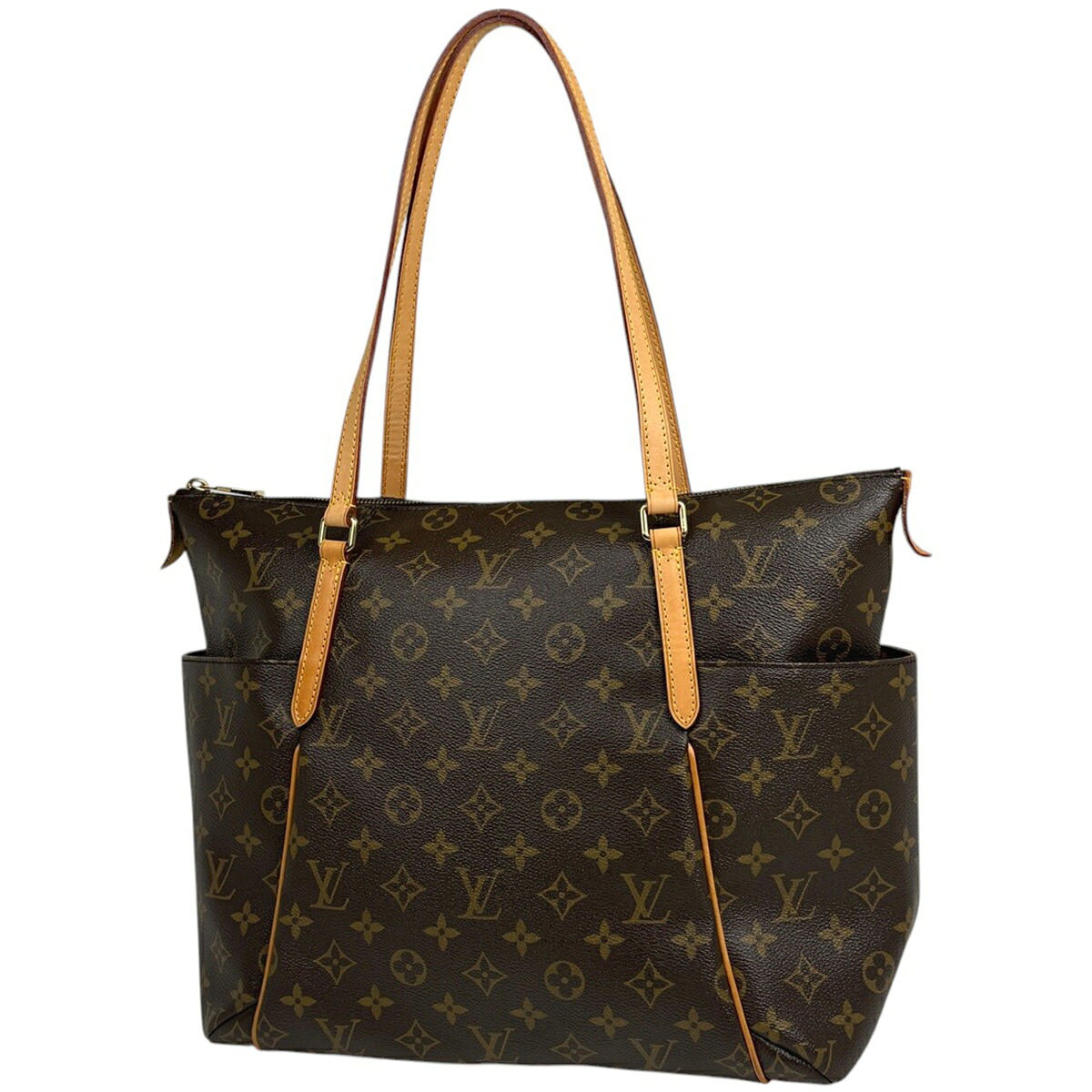 ルイ・ヴィトン Louis Vuitton トータリーMM ショルダーバッグ トートバッグ モノグラム 赤銅色 M56689 レディース 【中古】