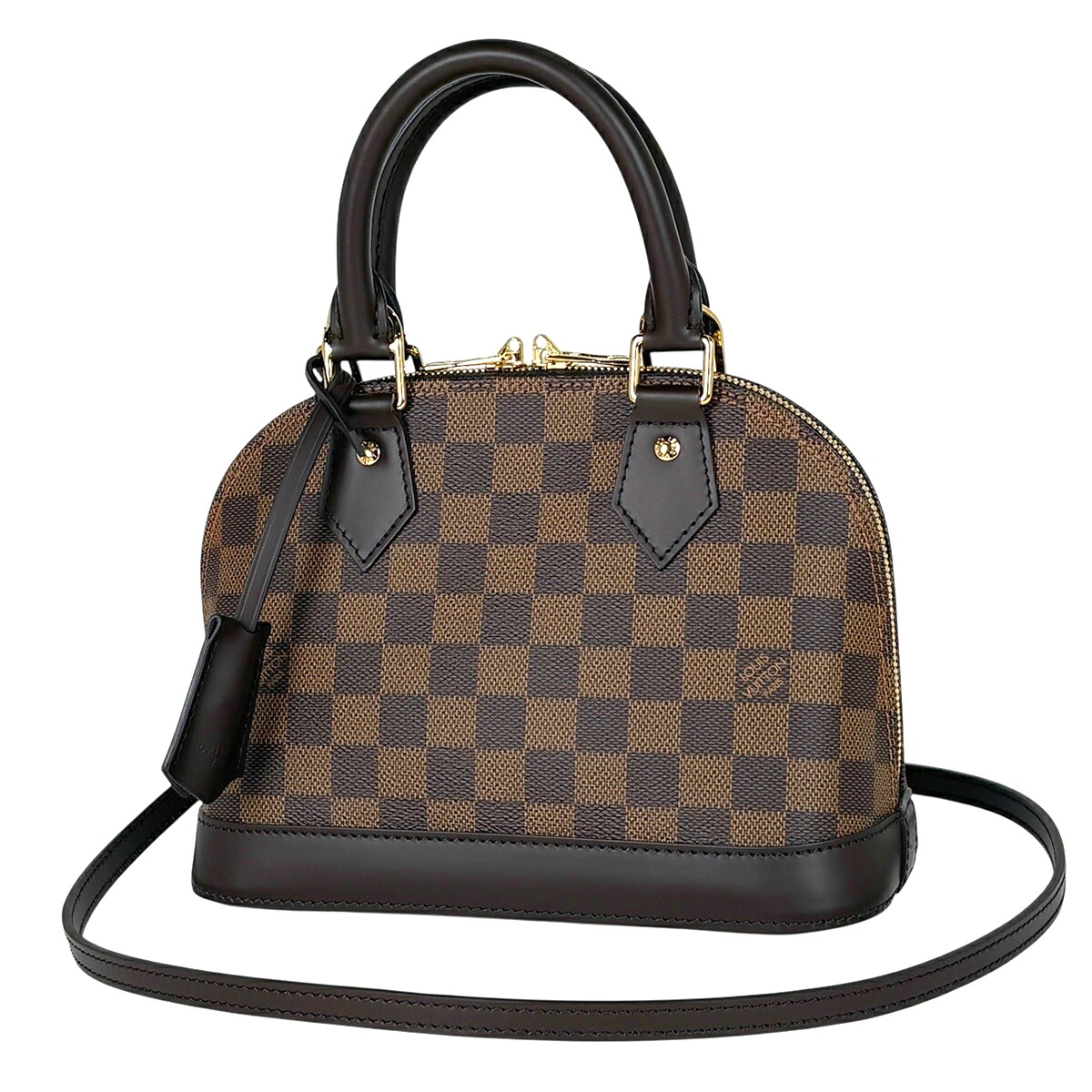 ルイ・ヴィトン Louis Vuitton アルマBB ショルダーバッグ 2WAY ハンドバック ダミエ 赤銅色 N41221 レディース 【中古】